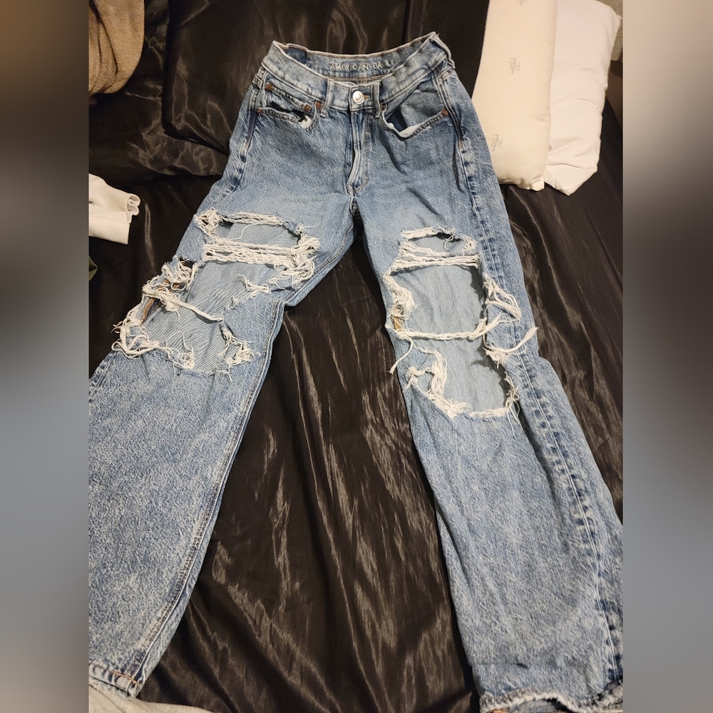 AE ripped jeans